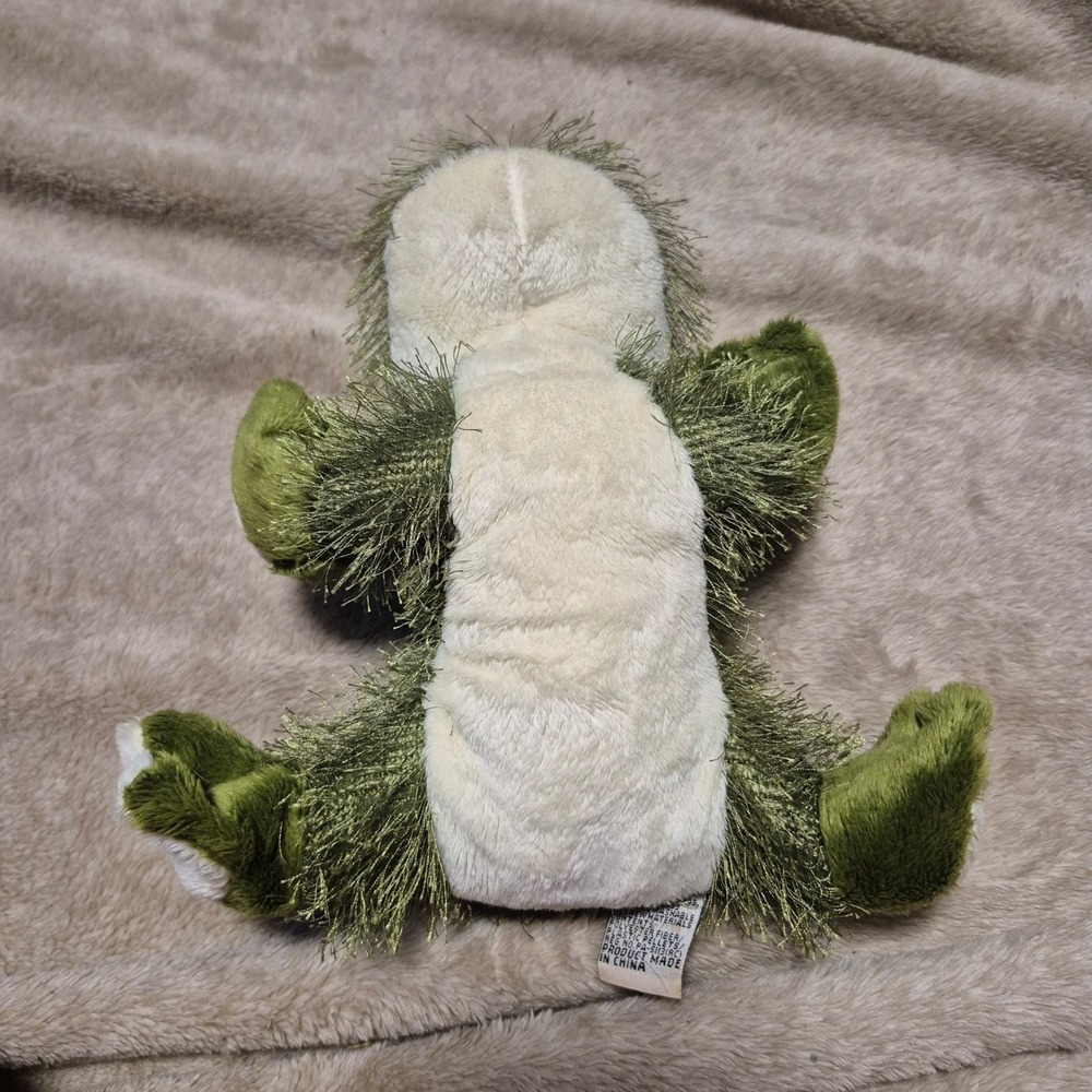 Ganz Webkinz Bullfrog Plush Green Fuzzy Stuffed Animal Toy - Picture 3 of 5